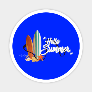 Hello Summer Magnet